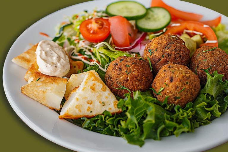Best Lebanese falafel plate restaurants around Cologne