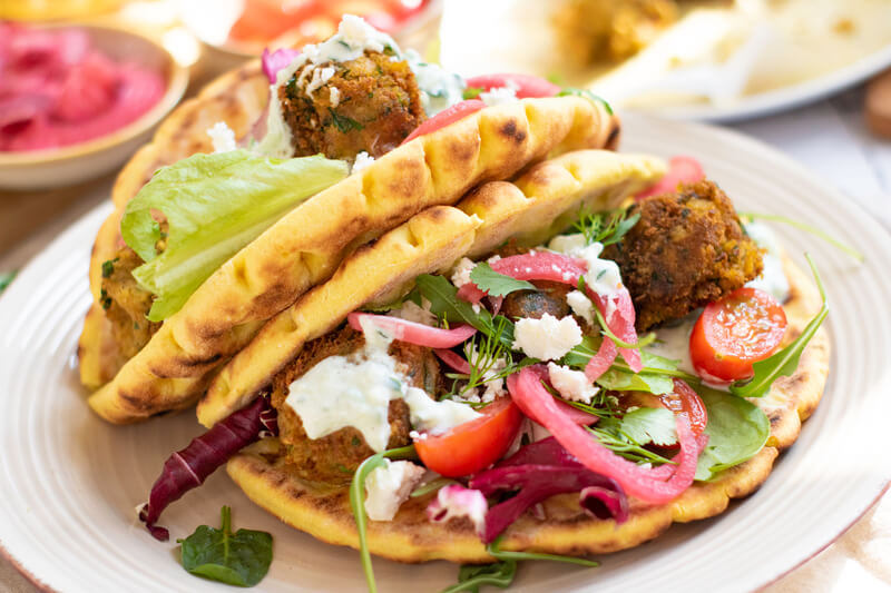 Best crispy falafel wrap kitchens across Cologne